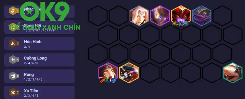 Trang bị cho Xayah