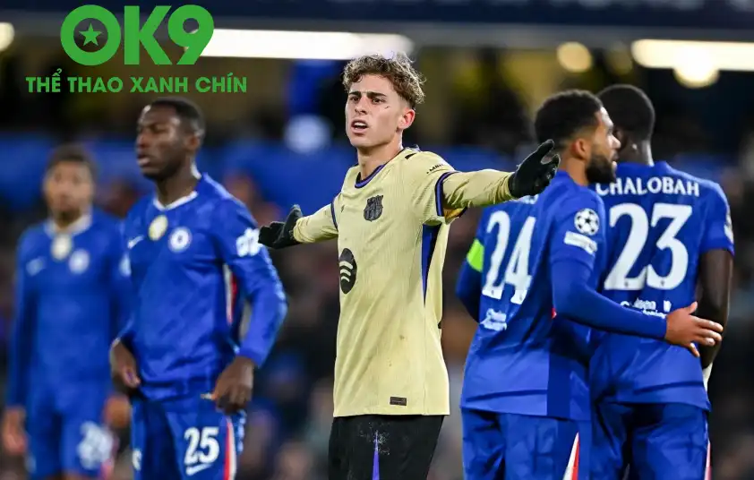 Fermin Lopez nén đau thi đấu trong thất bại trước Chelsea tại UEFA Champions League