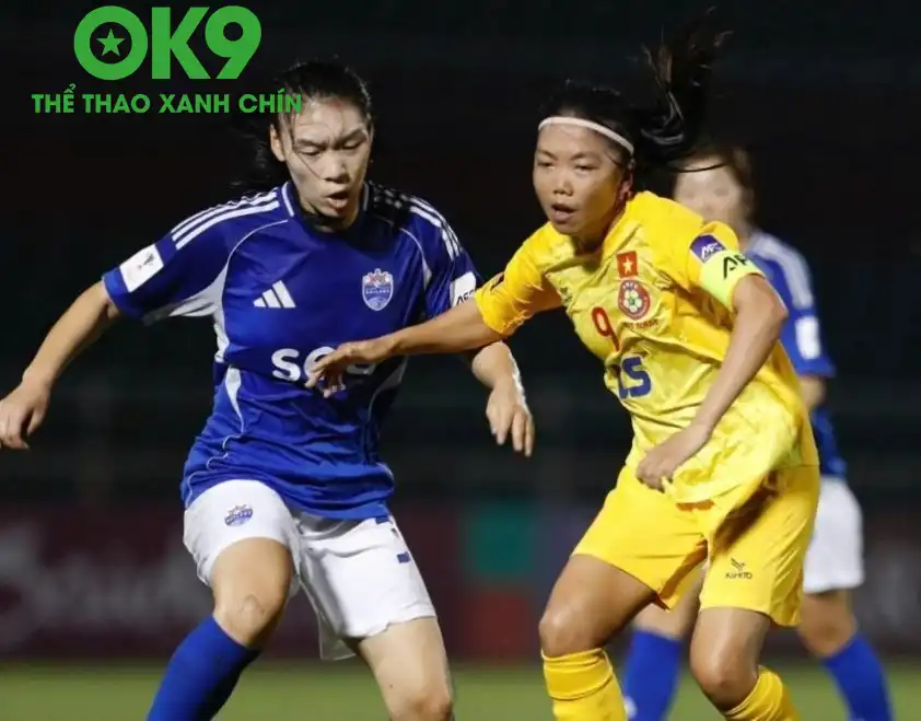 Huỳnh Như và các đồng đội sẽ có tâm lý thoải mái ở trận đấu này (Ảnh: VFF)